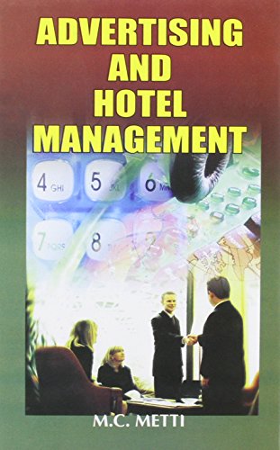 Imagen de archivo de Advertising And Hotel Management a la venta por Books in my Basket