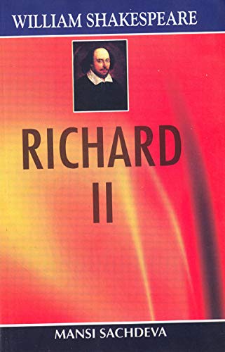Stock image for William Shakespeare Richard Ii for sale by Books in my Basket