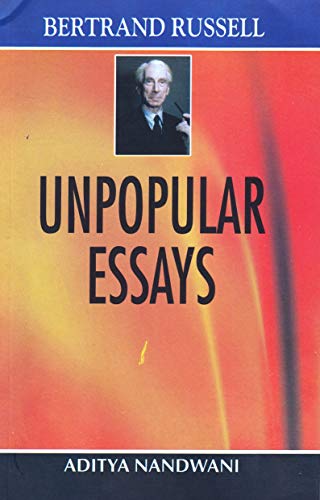 Bertrand Russell Unpopular Essays, (9788126138913) by Aditya Nandwani