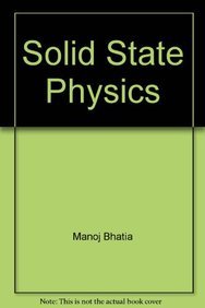 9788126144730: SOLID STATE PHYSICS