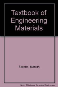 Stock image for Textbook Of Engineering Materials for sale by Books in my Basket