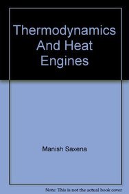 Stock image for Thermodynamics And Heat Engines for sale by Books in my Basket