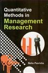 Stock image for Quantitative Methods In Management Research for sale by Books in my Basket