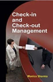 Imagen de archivo de Check In And Check Out Management a la venta por Books in my Basket