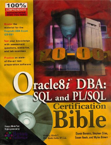 9788126502479: Oracle 8i DBA (With CD): Architecture And Administration Certification Bible