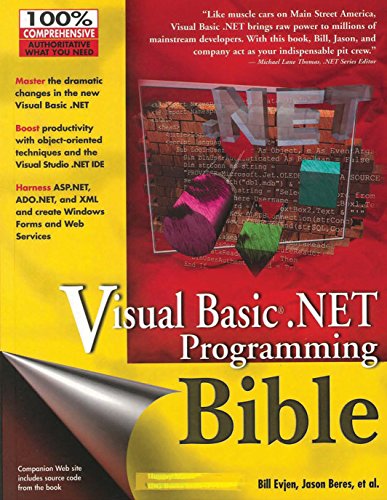 9788126502547: Title: Visual Basic NET Programming Bible
