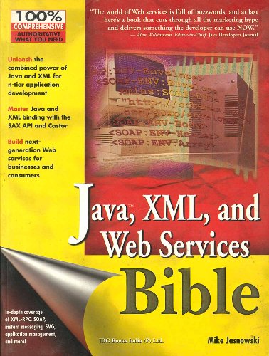 9788126502660: Java, Xml, And Web Services Bible