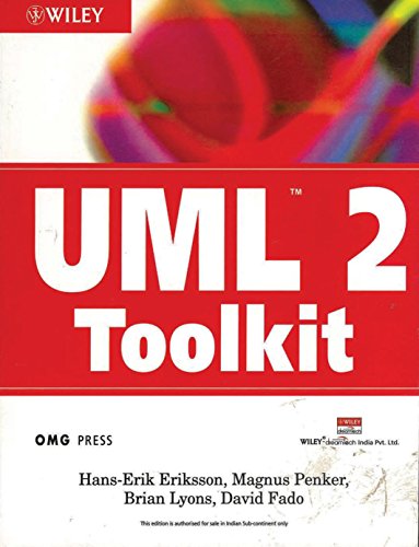 9788126504664: UML 2 Toolkit, w/CD [Paperback] [Oct 24, 2003] Eriksson, Hans Erik & Penker, Magnus Et Al.