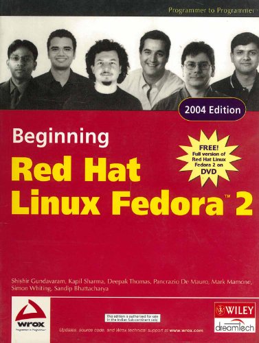 Stock image for Beginning Red Hat Linux Fedora 2 for sale by Mispah books