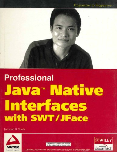 Stock image for Professional Java Native Interfaces With Swt/Jface for sale by Mispah books