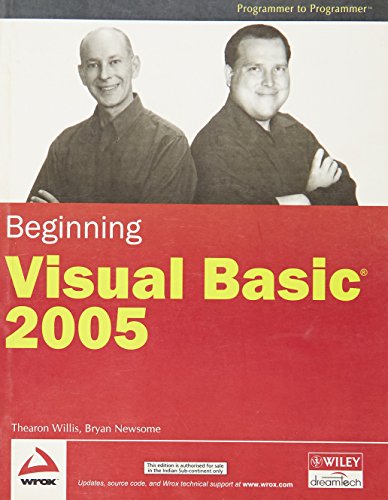 Stock image for Beginning Visual Basic 2005 for sale by Majestic Books