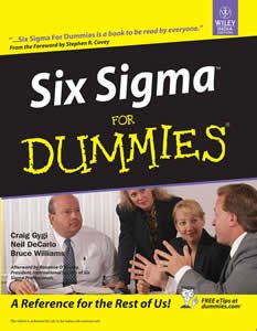 9788126506644: Six Sigma for Dummies