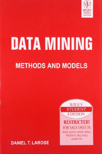 9788126507764: Data Mining Methods & Models