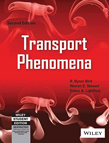 Beispielbild fr Transport Phenomena zum Verkauf von Better World Books
