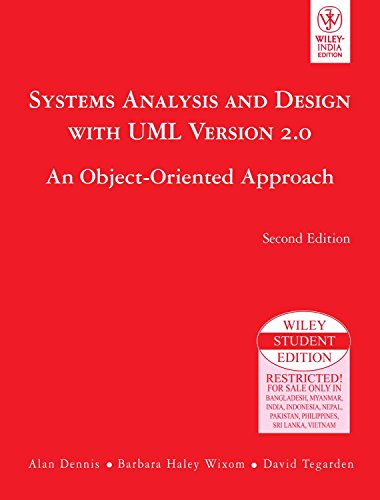 9788126508648: Title: Systems Analysis and Design with UML Version 20 An