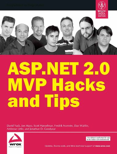 9788126508747: Asp.Net 2.0 Mvp Hacks And Tips