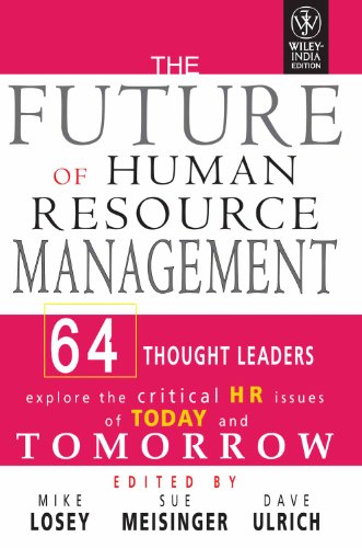 Imagen de archivo de The Future of Human Resource Management a la venta por Books Puddle