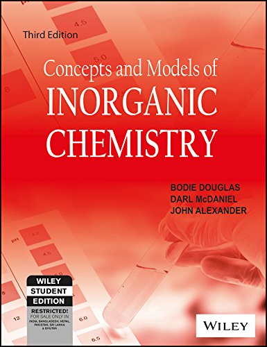 Beispielbild fr Concepts And Models Of Inorganic Chemistry zum Verkauf von Vedams eBooks (P) Ltd