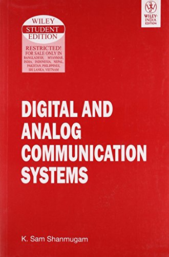 Imagen de archivo de Digital and Analog Communication System a la venta por dsmbooks