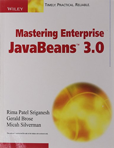 9788126509218: Mastering Enterprise JavaBeans 3.0