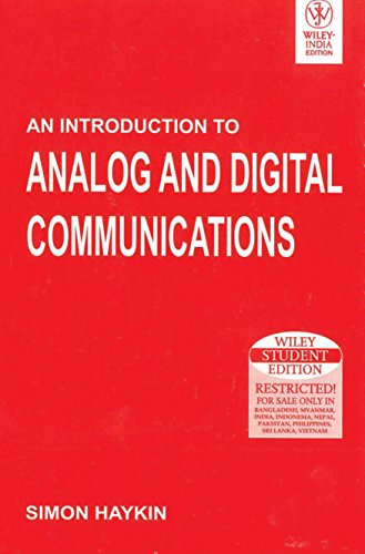 9788126509324: AN INTRODUCTION TO ANALOG AND DIGITAL COMMUNICATIONS