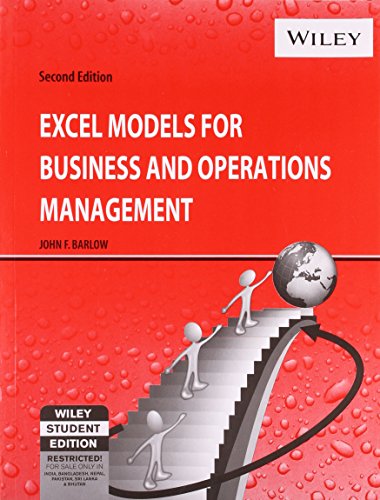 9788126509515: Excel Models for Business and Operations Management