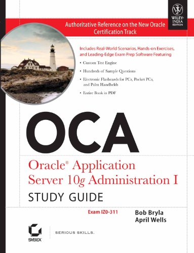 9788126509942: OCA: ORACLE APPLICATION SERVER 10G ADMINISTRATION I STUDY GUIDE