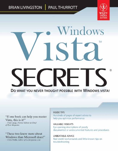 9788126511471: Windows Vista Secrets