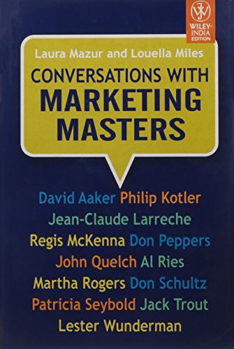 9788126512089: CONVERSATIONS WITH MARKETING MASTERS