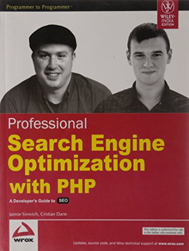 9788126512393: Professional Search Engine Optimization With Php