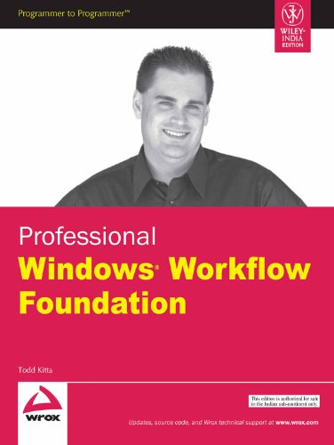 9788126512980: Professional Windows Workflow Foundation