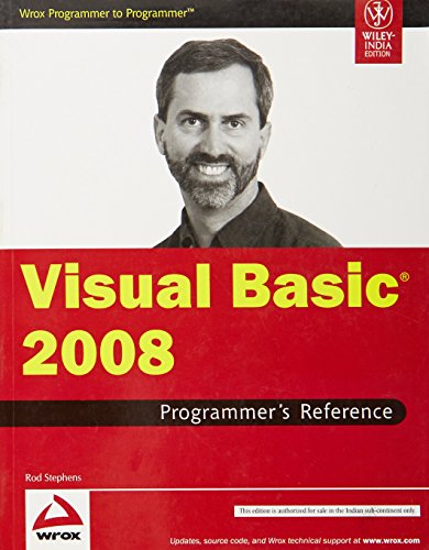 9788126515967: Visual Basic 2008: Programmer's Reference