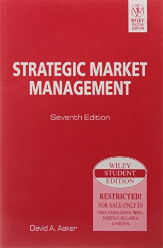 9788126516049: STRATEGIC MARKET MANAGEMENT, 7TH ED