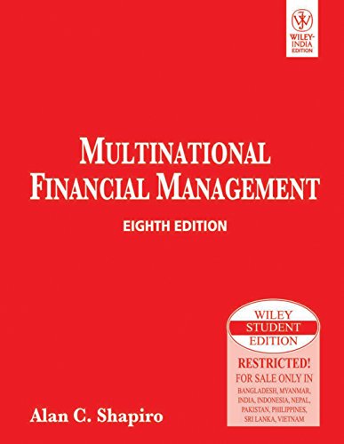 9788126516056: Multinational Financial Management, 8Th Ed