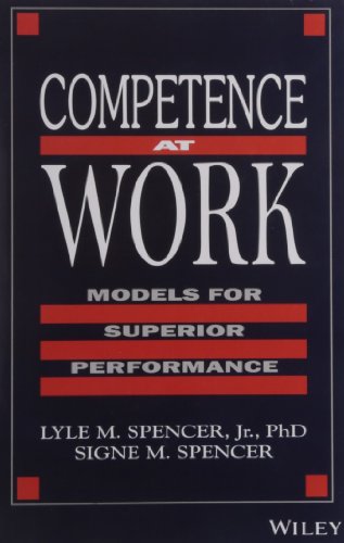 9788126516339: Competence at Work: Models for Superior Performance|Models for Superior Performance