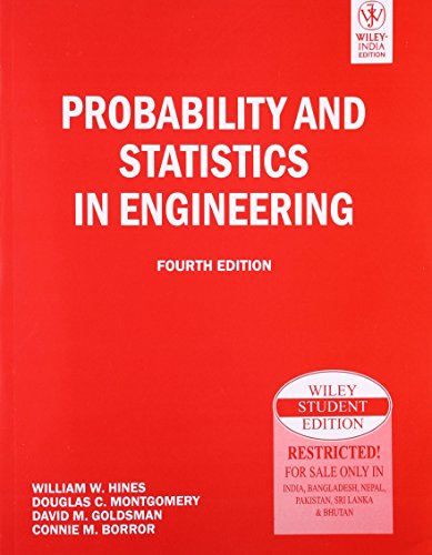 9788126516469: PROBABILITY AND STATISTICS IN ENGINEERING 4/ED