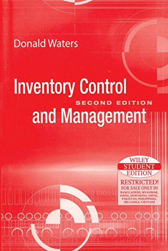 9788126516483: Inventory Control and Management, 2ed