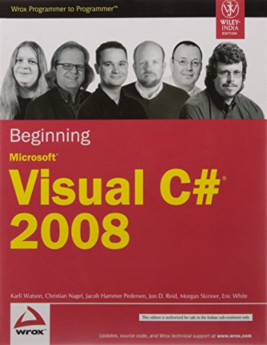 Stock image for Beginning Microsoft Visual C# 2008 for sale by Majestic Books