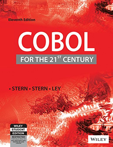 Beispielbild fr COBOL FOR THE 21ST CENTURY 11ED (PB 2008) zum Verkauf von Kanic Books