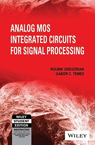 9788126517978: Analog Mos Integrated Circuits For Signal Processing