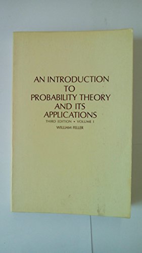 9788126518050: An Introduction to Probability Theory and its Applications, Volume 1, 3ed