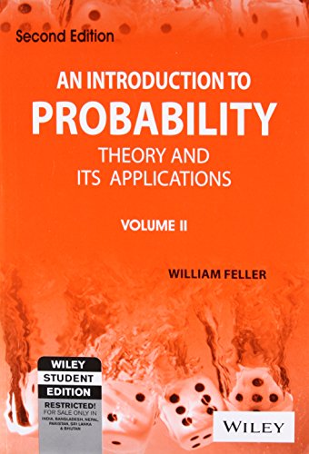 Imagen de archivo de An Introduction To Probability Theory And Its Applications, 2Nd Ed, Vol 2 a la venta por Red's Corner LLC