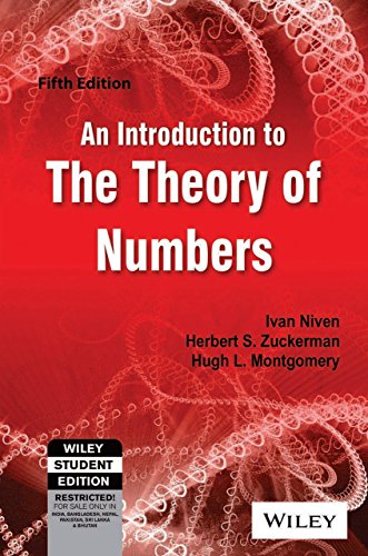 Imagen de archivo de An Introduction To The Theory Of Numbers, 5Th Ed a la venta por Better World Books: West