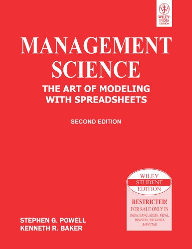 9788126518241: Management Science: The Art of Modeling with Spreadsheets