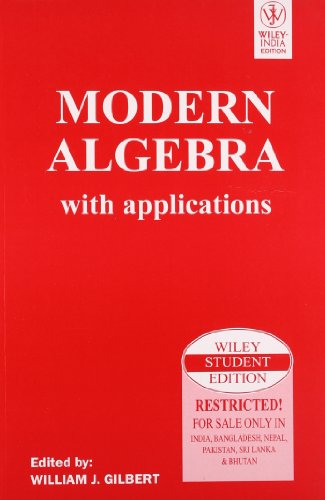9788126518302: Modern Algebra With Applications
