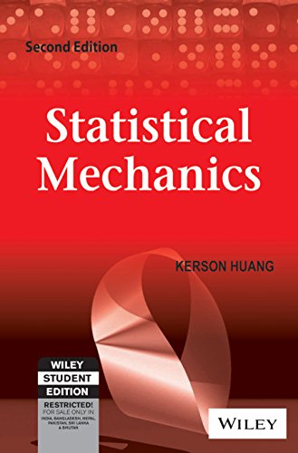 Statistical Mechanics - Kerson Huang