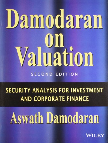 9788126518852: DAMODARAN ON VALUATION : SECURITY ANALYSIS FOR INVESTMENT AND CORPORATE FINANCE 2ED