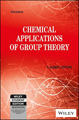 Stock image for Chemical Applications Of Group Theory, 3Rd Ed for sale by Off The Shelf