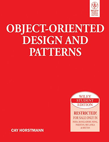 9788126519712: Object-Oriented Design and Patterns