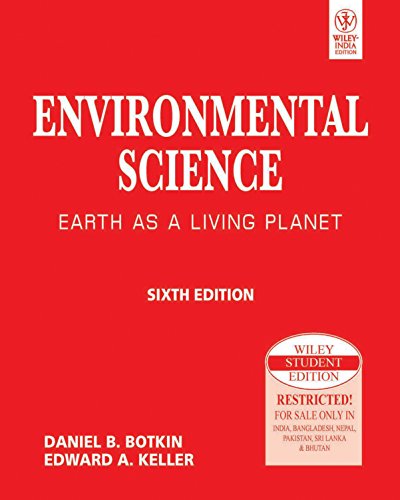 Imagen de archivo de Environmental Science: Earth as a Living Planet, 6 a la venta por Mispah books